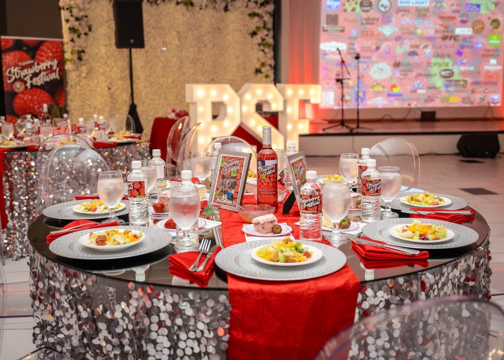An amazing evening at the Pasadena Strawberry Festival Sponsor Banquet, where gratitude blossomed. An amazing evening at the Pasadena Strawberry Festival Sponsor Banquet, where gratitude blossomed.