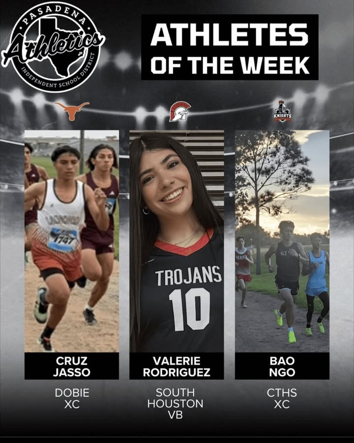 Huge cheers to Bao for earning the title of PISD Athlete of the Week. Inspiring all the Knights. Huge cheers to Bao for earning the title of PISD Athlete of the Week. Inspiring all the Knights.
