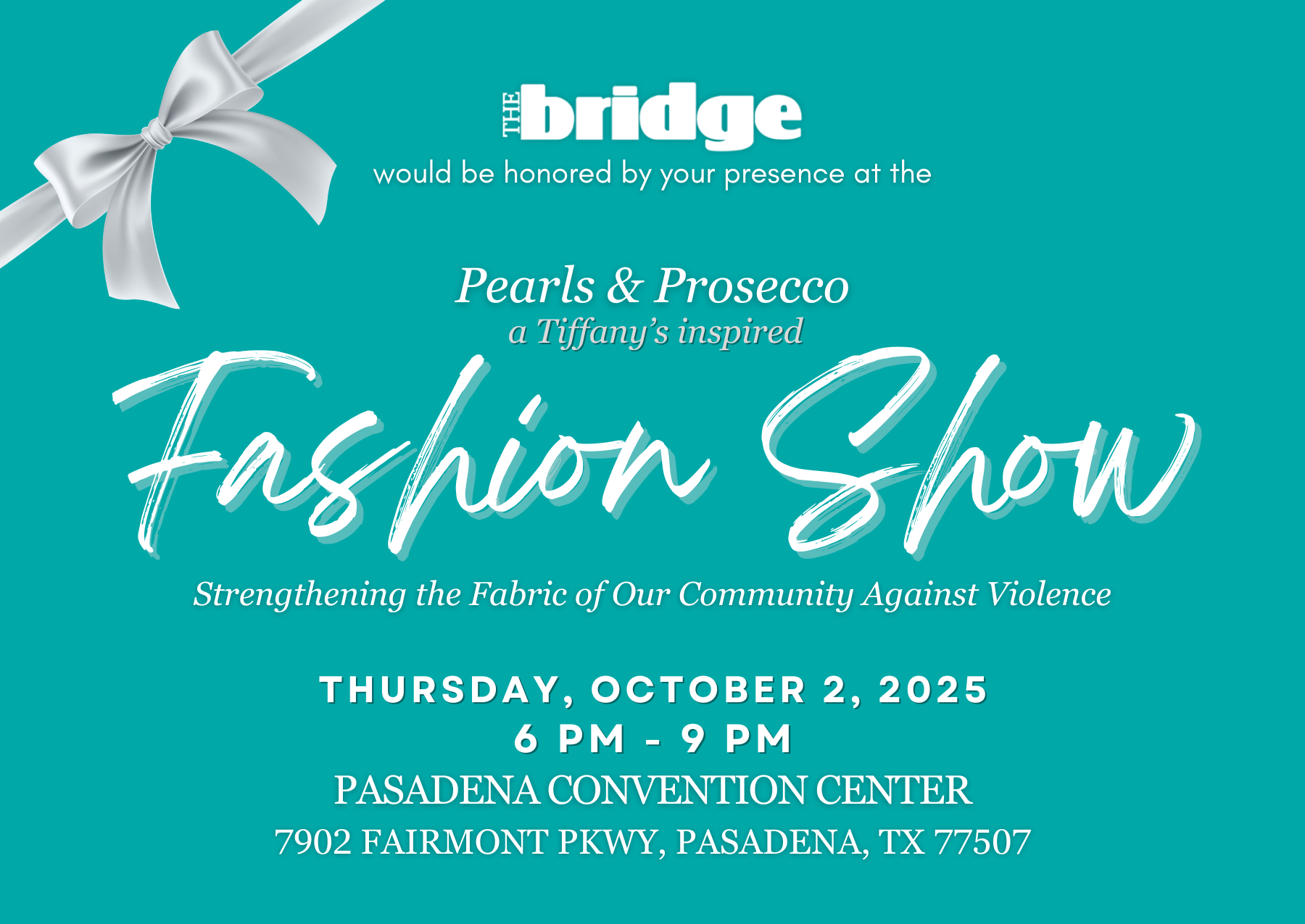 You’re invited to a dazzling evening of style and compassion at The Bridge Over Troubled Waters’ annual fashion show.