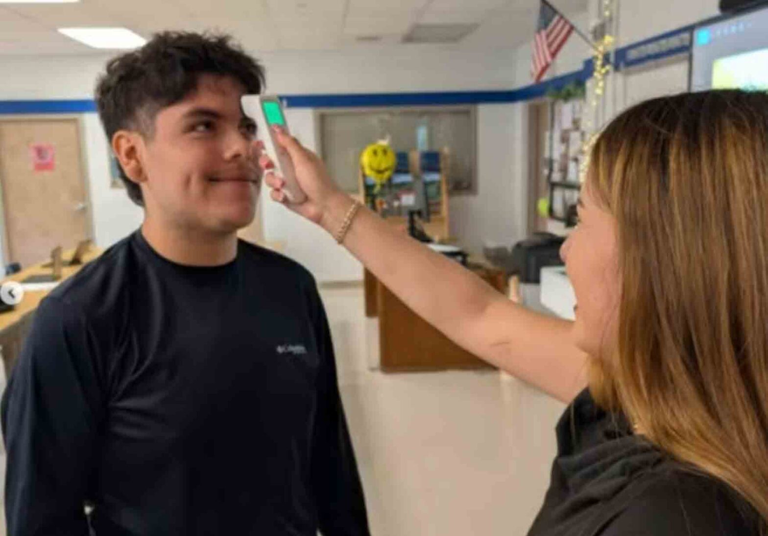 Rayburn Health Science students are mastering temperature checks to ensure they become the lifesavers of tomorrow.