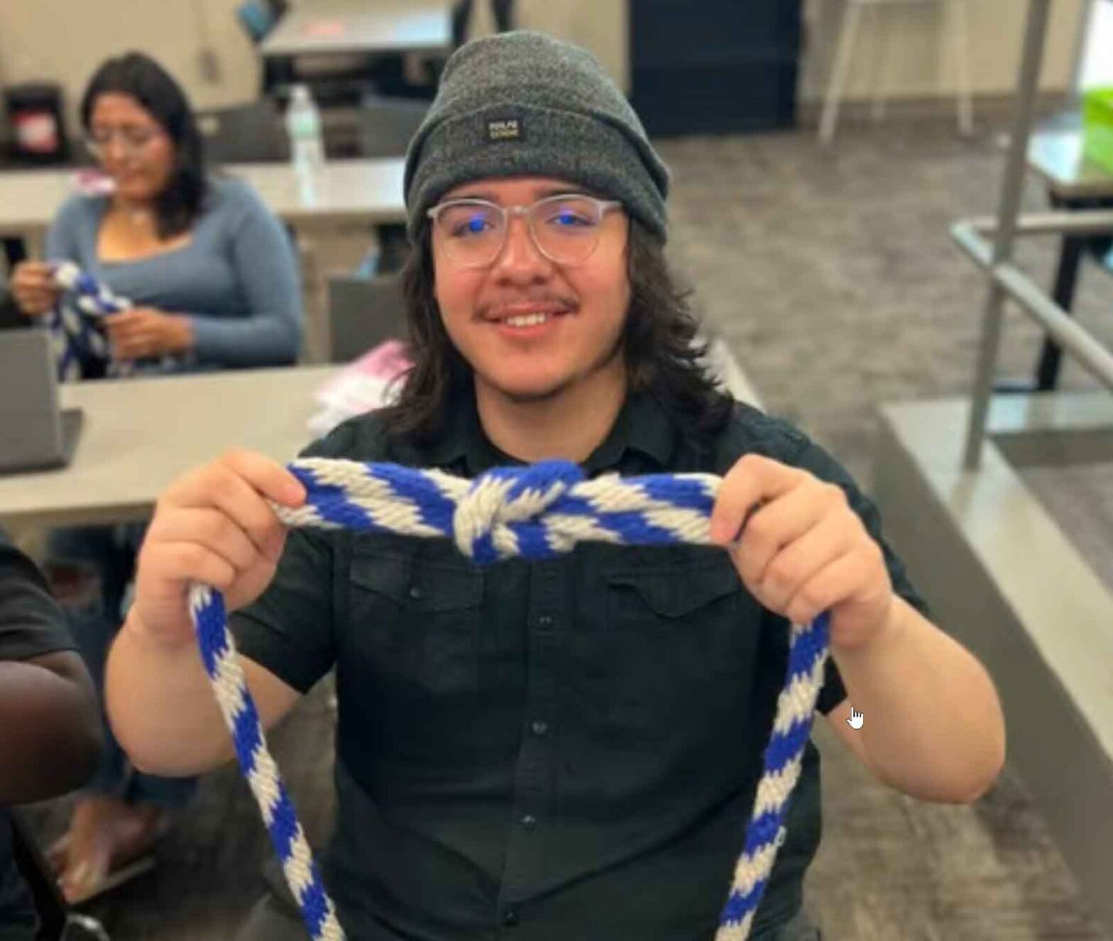 Mrs. Bensabat’s CTE maritime students are embarking on an exciting school year, mastering knot-tying while building teamwork on the high seas of learning.