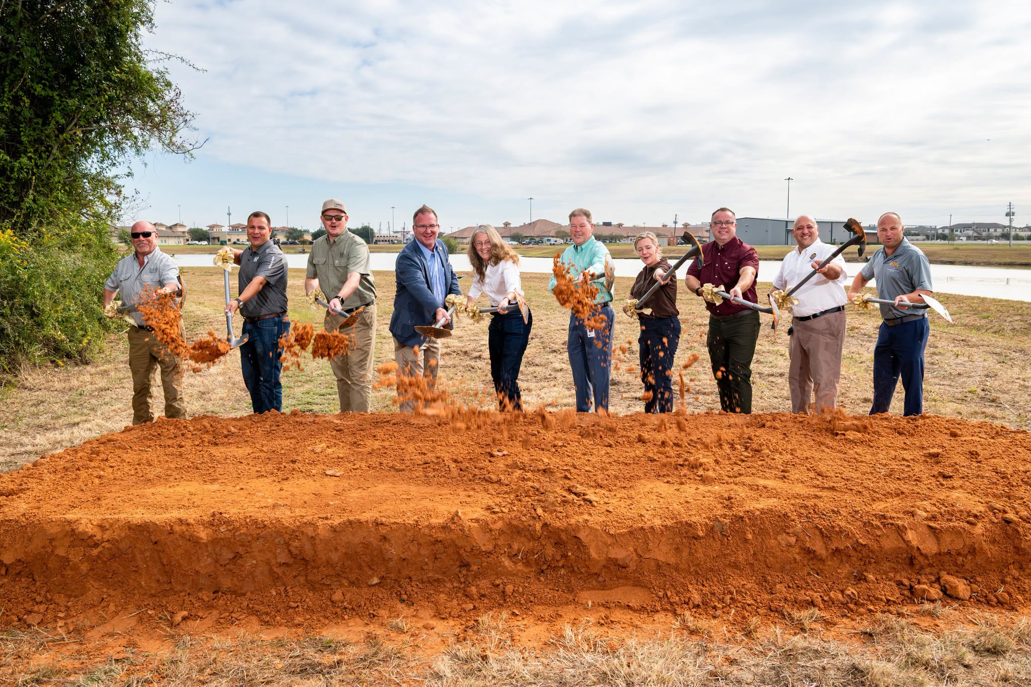 Pasadena broke ground on Preston Park, its first new park in more than 20 years. Pasadena broke ground on Preston Park, its first new park in more than 20 years.