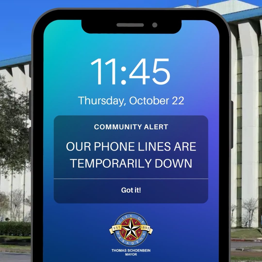 A severed fiber line across from City Hall disrupted internet, phone service and some city operations.