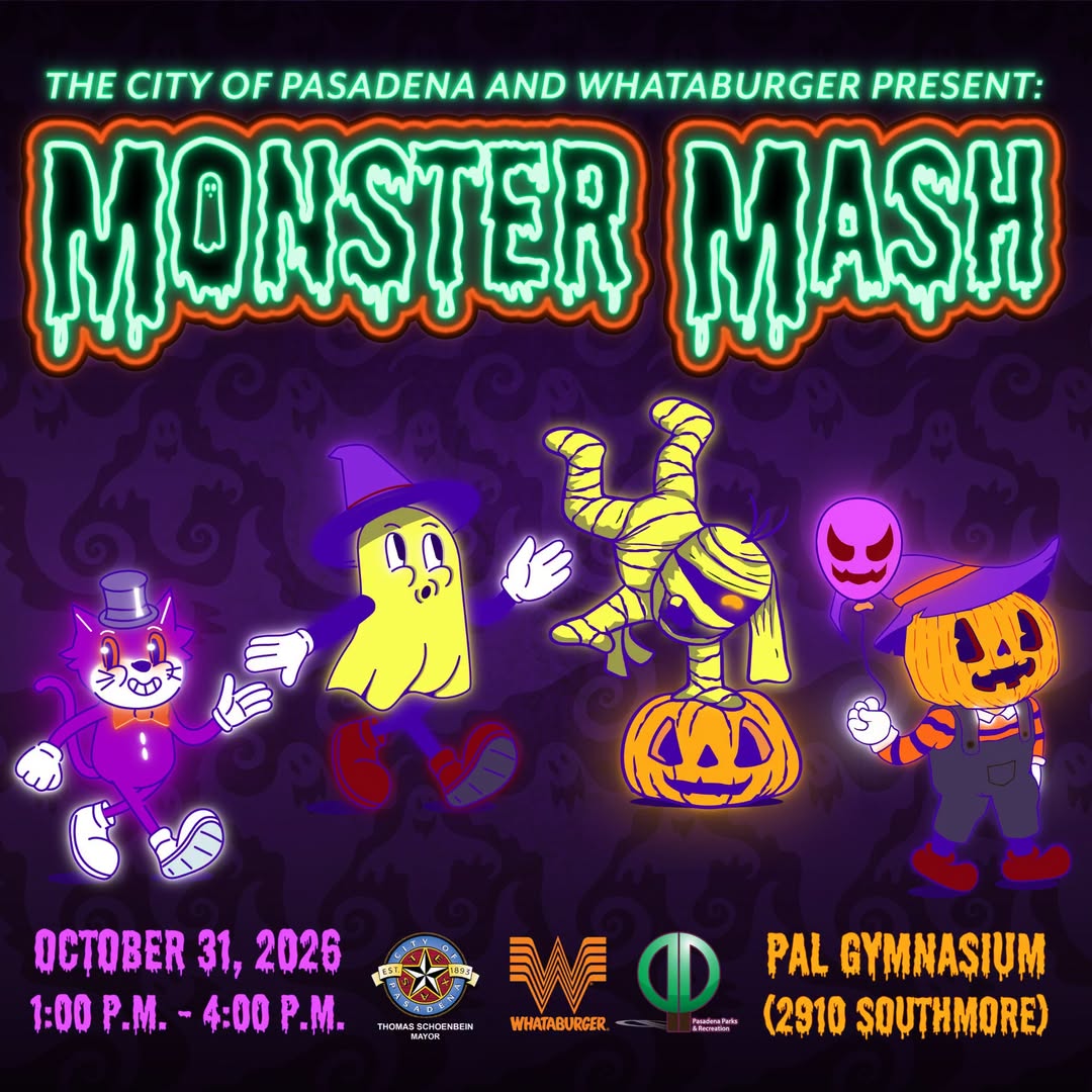 The PAL Gymnasium will become Pasadena’s headquarters for Halloween mischief on Oct. 31st.